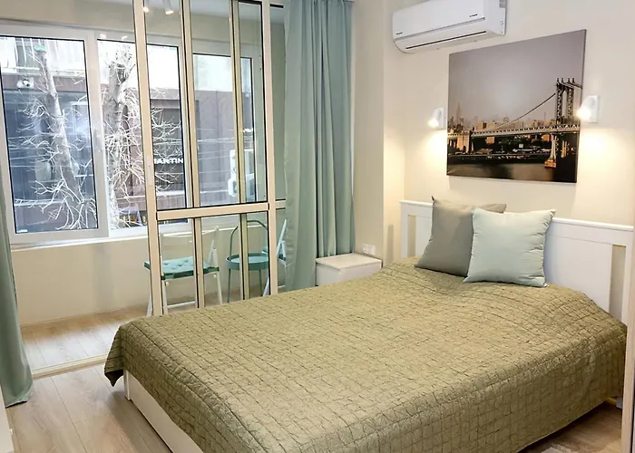 The Blue - 1bd With A Cozy Balcony By Flat Mаnager Apartament